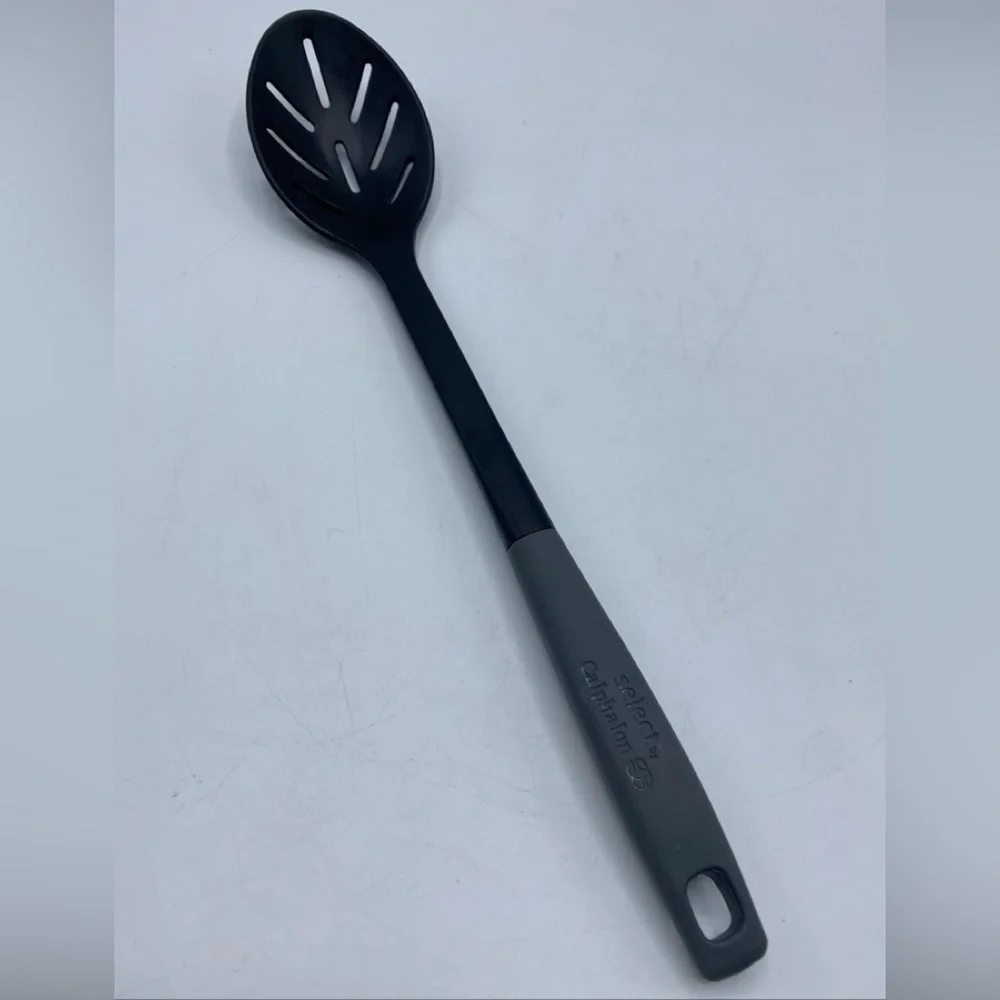 Calphalon 13” Black Nylon SLOTTED SPOON Select SiliconeCooking Serving Utensil